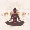 Moon: Individuelles Human Design – digitales Poster (weiblich)
